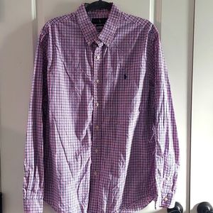 2 Ralph Lauren Mens Dress Shirts XL